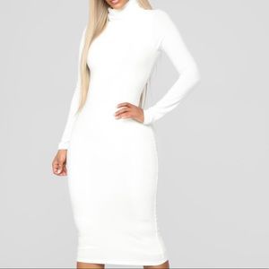 Turtle neck dress